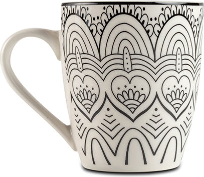 Nava Mug from Porcelain White 350ml Nava Mug from Porcelain White 350ml