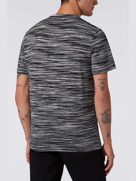 Missoni T-shirt Bărbătesc cu Mânecă Scurtă Gri