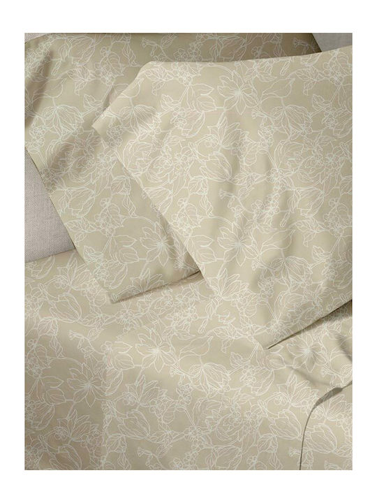 Sunshine Bettbezug Einzelbett 170x250 020 Beige