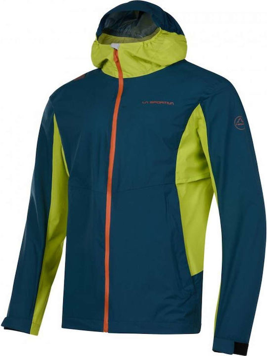 Winter Jacket Waterproof and Windproof Blue