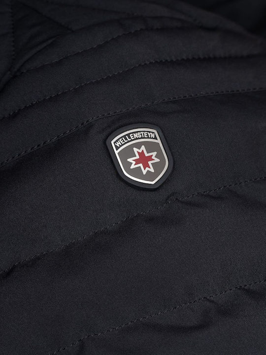 Kids' Quilted Jacket Short Black