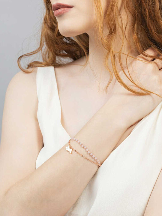 Radley Γυναικείο Βραχιόλι Αλυσίδα από Ανοξείδωτο Ατσάλι Επιχρυσωμένο