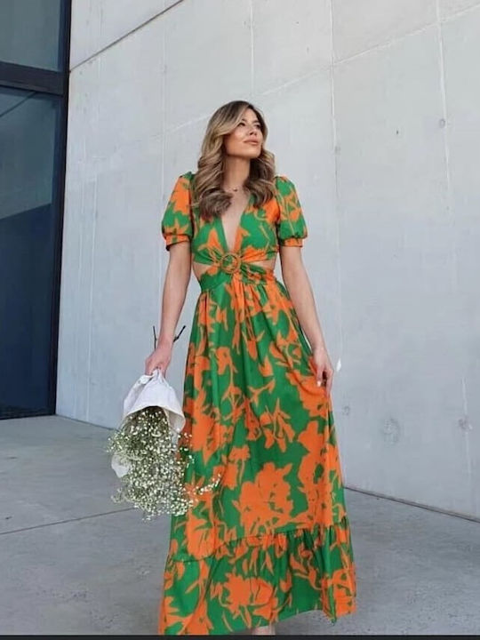 Summer Maxi Dress Green