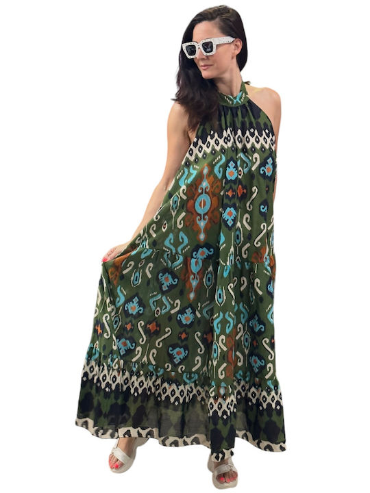 Summer Maxi Dress Green