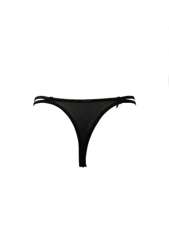 Miss Rosy Women's String Black