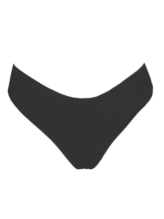 Βαμβακερά Damen Slip 3Pack Schwarz