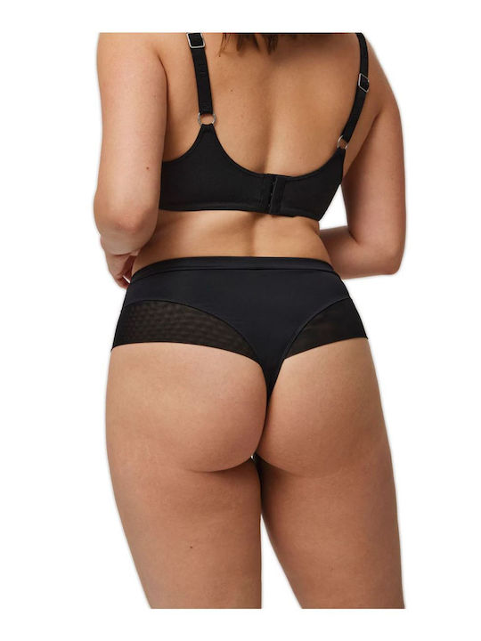 Ysabel Mora High-waisted Women's String Black