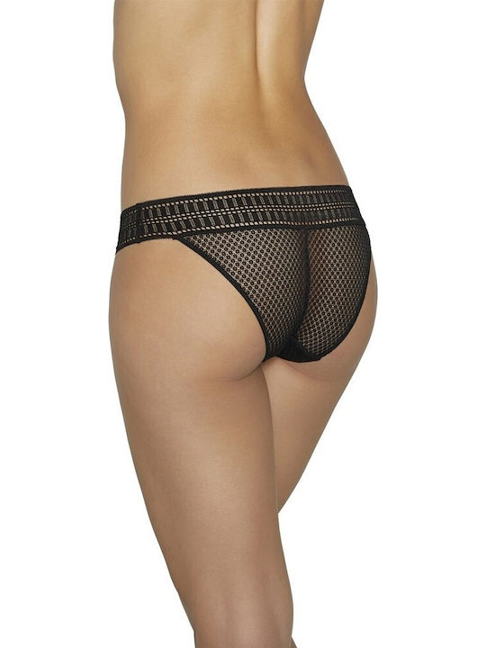 Damen Slip Schwarz
