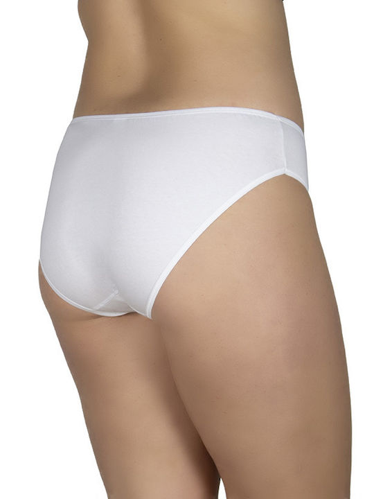 A.A UNDERWEAR Baumwolle Damen Slip Weiß