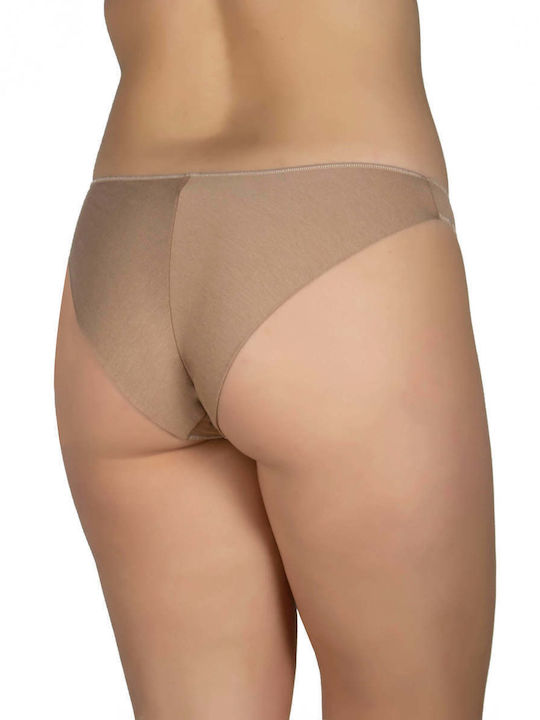 A.A UNDERWEAR Baumwolle Damen Brasilien Beige