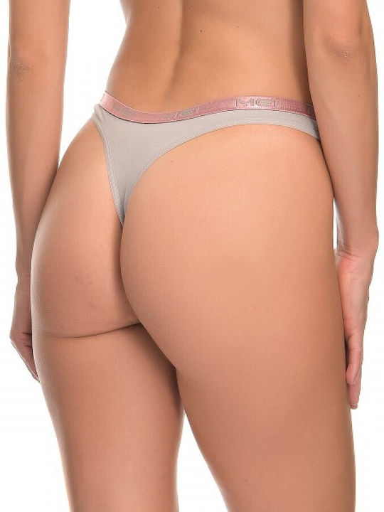 MEI Cotton Women's String Gray