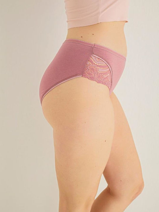 IRIS High-waisted Women's Slip Pink