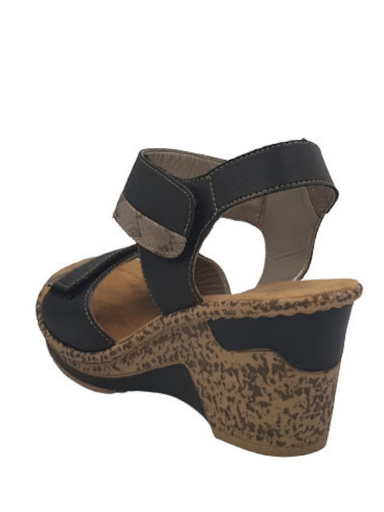 Anatomici Platforme Dama Culoare Negru