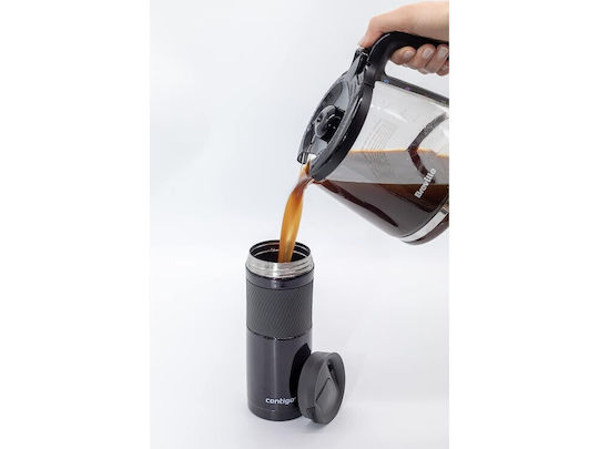 Contigo Byron SS Pahar Termos Oțel inoxidabil Fără BPA 720ml Gri cu Mustiuc