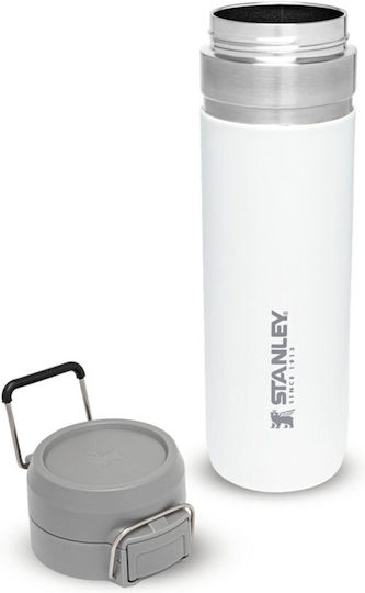 Stanley Go Quick Flip Μπουκάλι Θερμός Ανοξείδωτο BPA Free 1.06lt Polar με Επιστόμιο