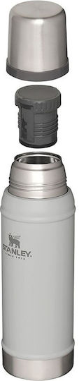 Stanley Classic Legendary Μπουκάλι Θερμός Ανοξείδωτο BPA Free 750ml Ash με Καπάκι-Κύπελλο