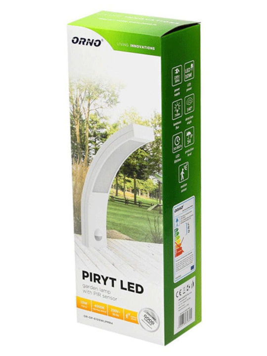 Redled Стенно Външно Плафонно Осветление LED IP54 10W с Естествено бяло Светлина 18.8x25x6.6εκ.