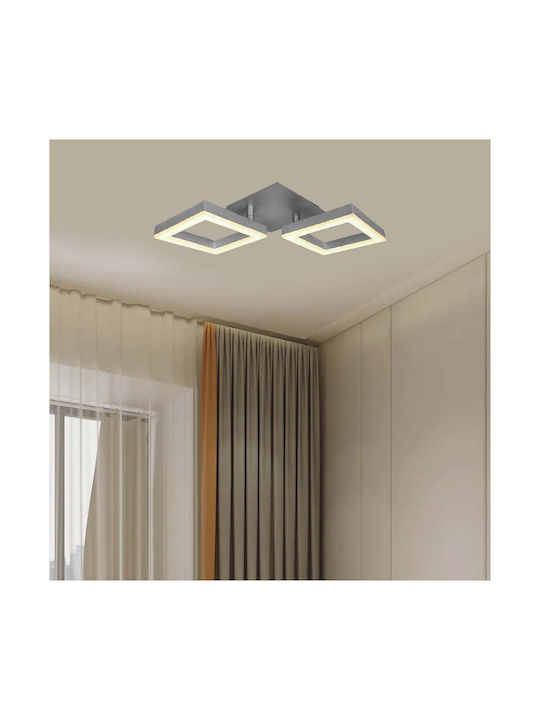 V-TAC Deckenleuchte 34cm Weiß mit Integrierter LED