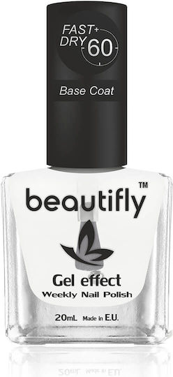 Beautifly Weekly Polish Base Coat for Simple Nail Polishes 20ml