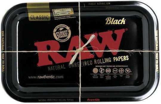Raw Rolling Tray 27.5cm με Γεύση Classic Μαύρο