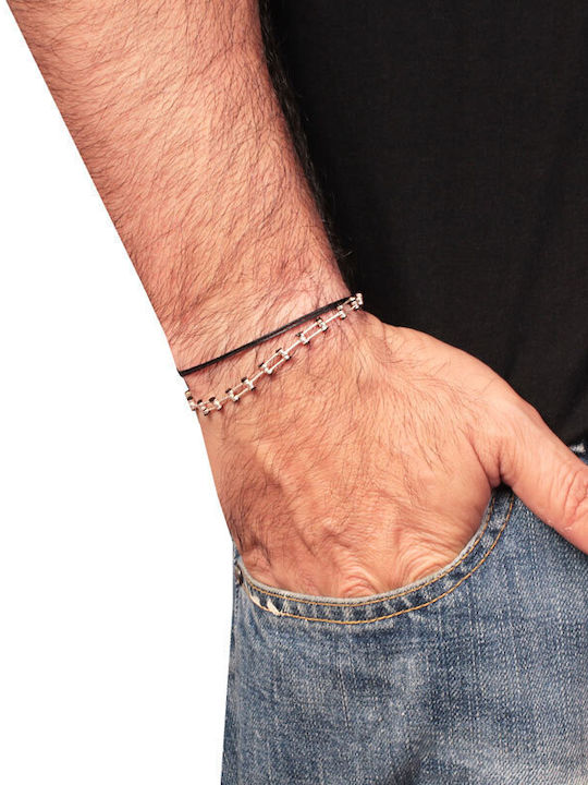 Abadianakis Herren Armband mit Kabel