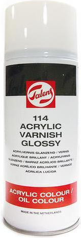Royal Talens Σπρέι Βερνίκι Acrylic Varnish με Γυαλιστερό Εφέ Διάφανο 114 400ml