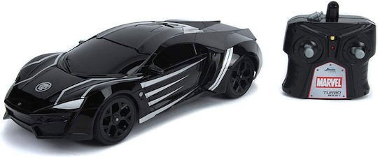 Dickie Marvel Panther Lykan Hypersport Turbo Remote Controlled Car Black