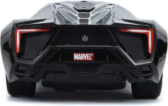 Dickie Marvel Panther Lykan Hypersport Turbo Remote Controlled Car Black