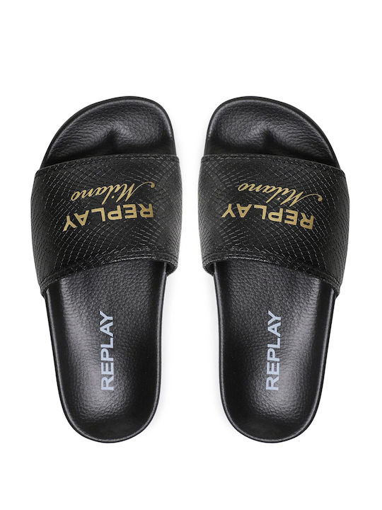 Replay Women's Slides Gold