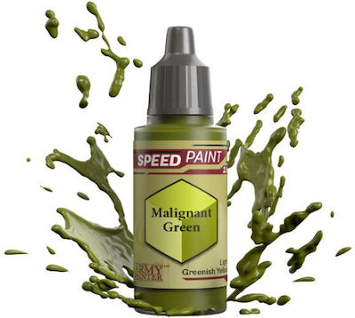 The Army Painter Speedpaint Model Making Paint Malignant Green 18ml WP2011