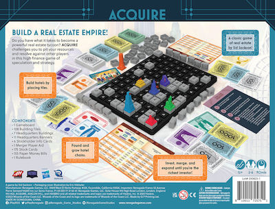 Renegade Game Studios Board Game Acquire for 2-6 Players 12+ Years (EN)