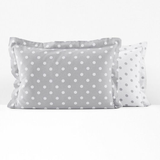 La Redoute Interieurs Față de Pernă Flanel Oxford Gri 50x70cm.