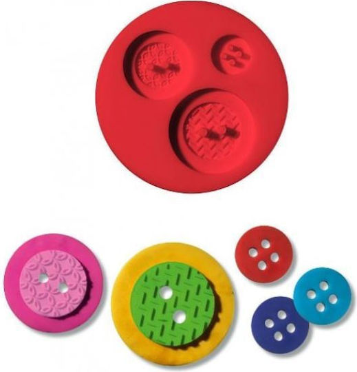 Staedtler Buttons Καλούπι Σιλικόνης για Πηλό