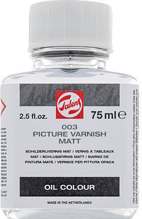 Royal Talens Picture Varnish Matt Oil Color 003 Painting Polish 75ml 2 Pieces