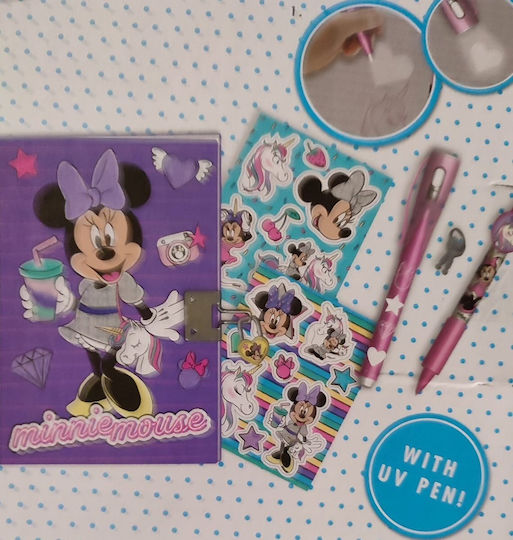Disney Minnie Mouse Παιδικό Σετ Γραφικής Ύλης με Σημειωματάριο και Στυλό