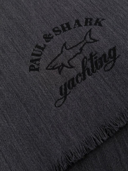 Paul & Shark Men's Wool Scarf Gray