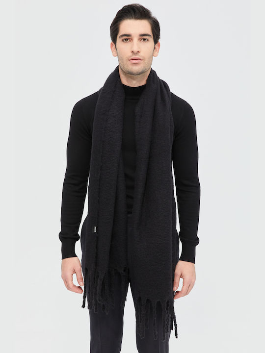 Aristoteli Bitsiani Men's Scarf Black