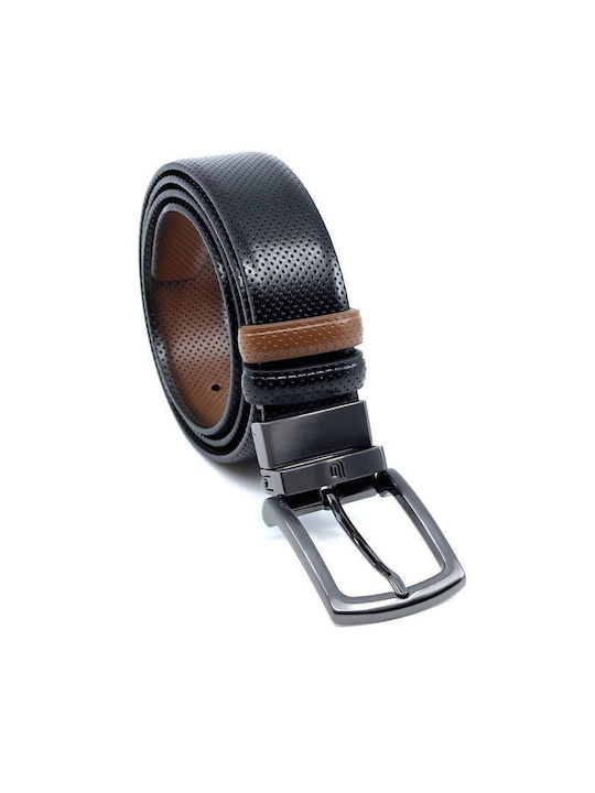 Legend Accessories Men's Double Sided Belt Black