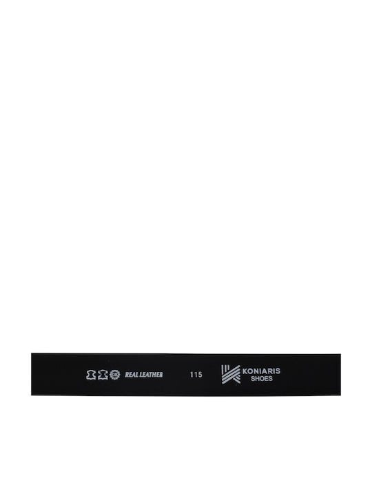 Men's Belt Leather Black
