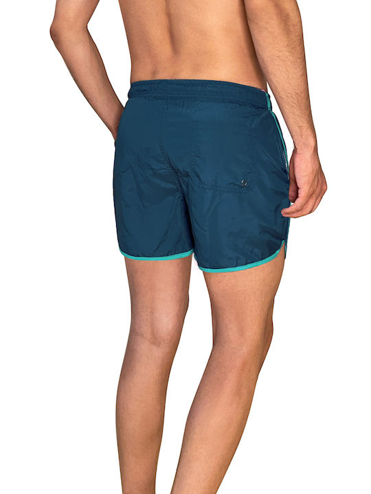 3Guys Herren Badebekleidung Shorts Marineblau