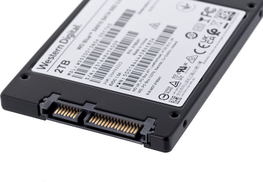 Western Digital SA510 SSD 2TB 2.5'' Type with SATA III Connection WDS200T3B0A