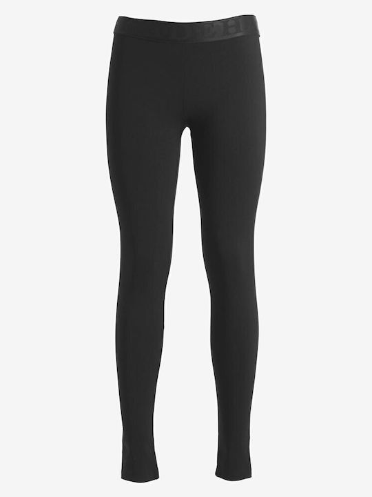 Schulung Frauen Lang Leggings Schwarz