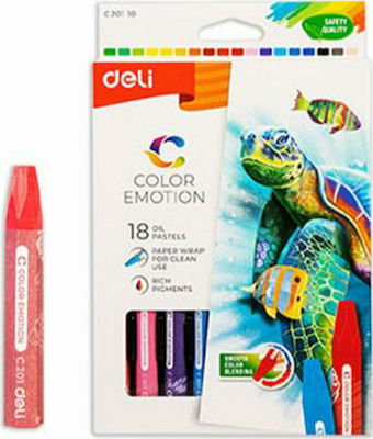 Deli Λαδοπαστέλ Color Emotion 24 Χρωμάτων