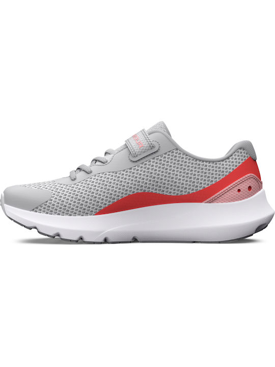 Under Armour Αθλητικά Παιδικά Παπούτσια Running Surge 3 PC Γκρι