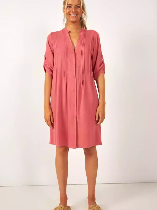 Harmony Women's Dress Beachwear Pink