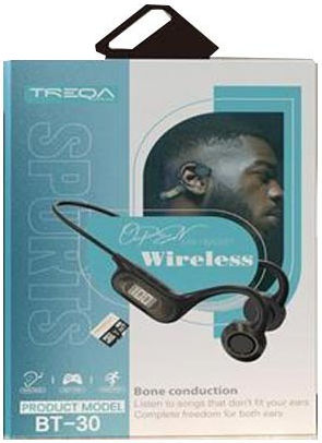Treqa BT-31 In-ear Bluetooth Handsfree Ακουστικά Μαύρα