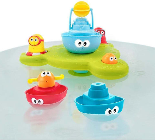 Yookidoo Stack 'N' Spray Tub Fountain Jucărie de Baie pentru 12++ Luni 40115