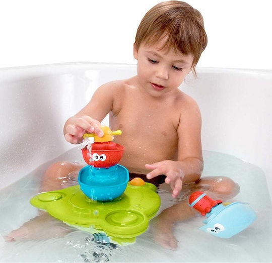 Yookidoo Stack 'N' Spray Tub Fountain Jucărie de Baie pentru 12++ Luni 40115