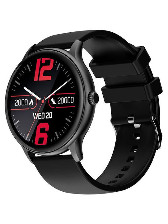 Maxilife MXSW-100 Smartwatch (Black)