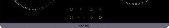 Brandt Over Counter Oven 73lt with Ceramic Hobs W56cm.